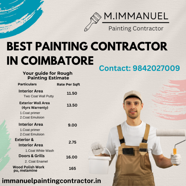Best Painting Contractor in Coimbatore