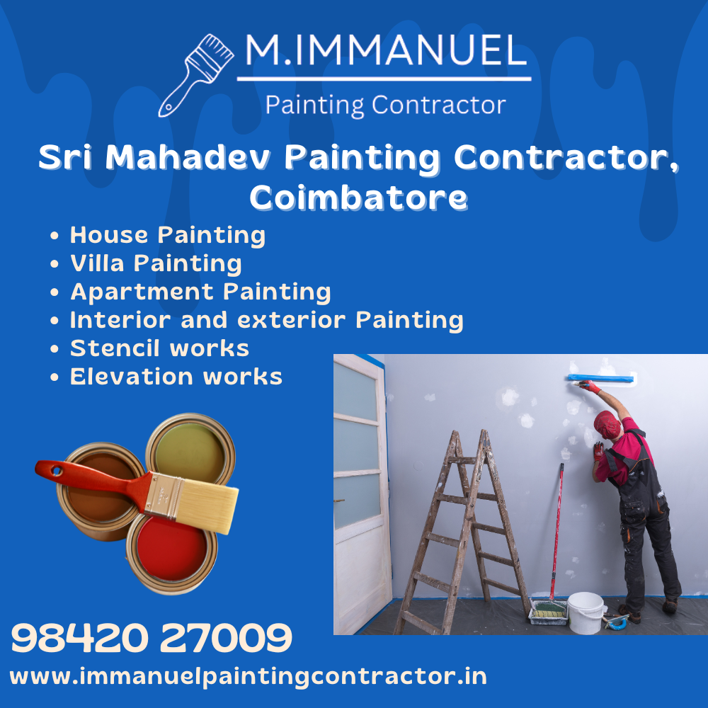 Painting Contractors Coimbatore by Immanuel Painting Contractor