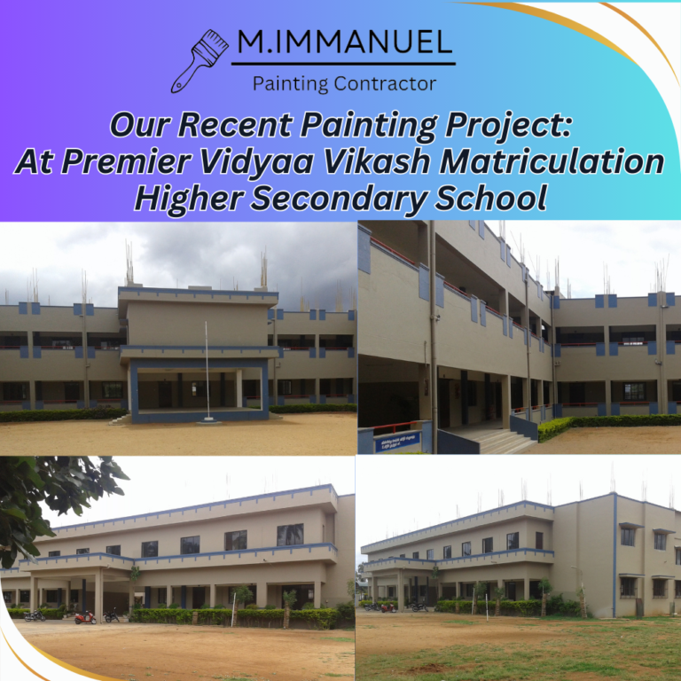 School Building Painting Service in Coimbatore