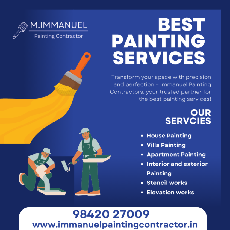 Best Painting Services in Coimbatore