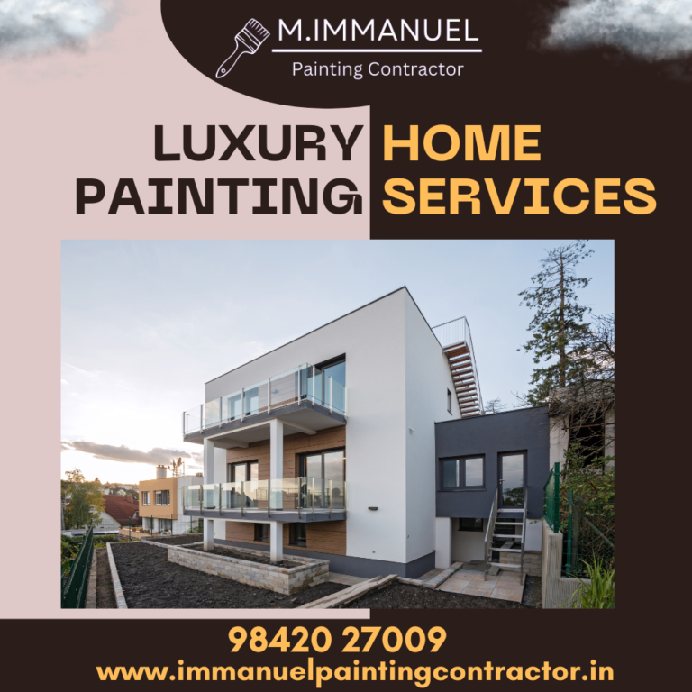 Luxurious Painting Services in Coimbatore