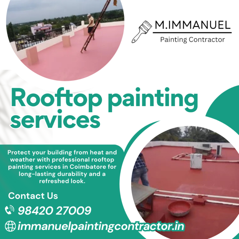 Roof Top Painting Services in Coimbatore