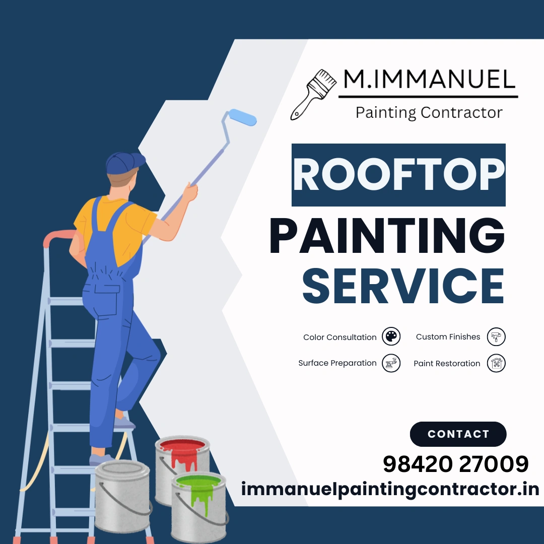 Rooftop Painting Services in Coimbatore